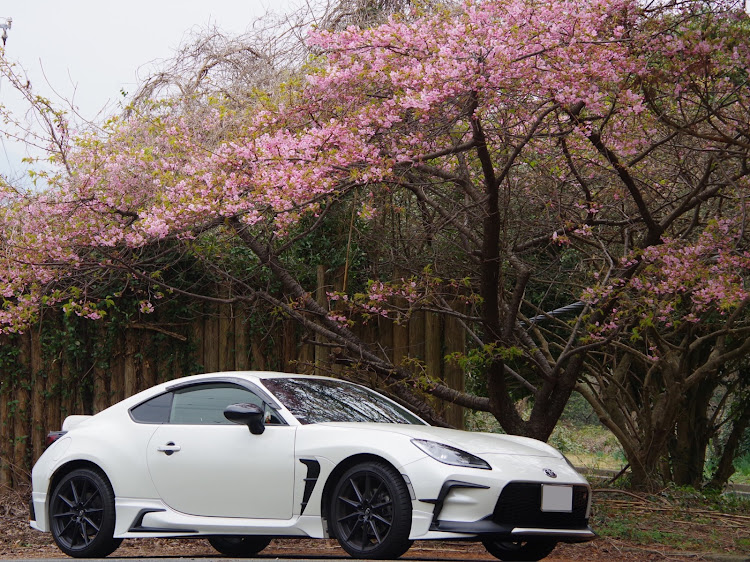 GR86のピックアップチャレンジ・福ふくの里・河津桜とコラボ・愛車撮影・そろそろピックアップ…に関するカスタム事例の投稿画像7枚目