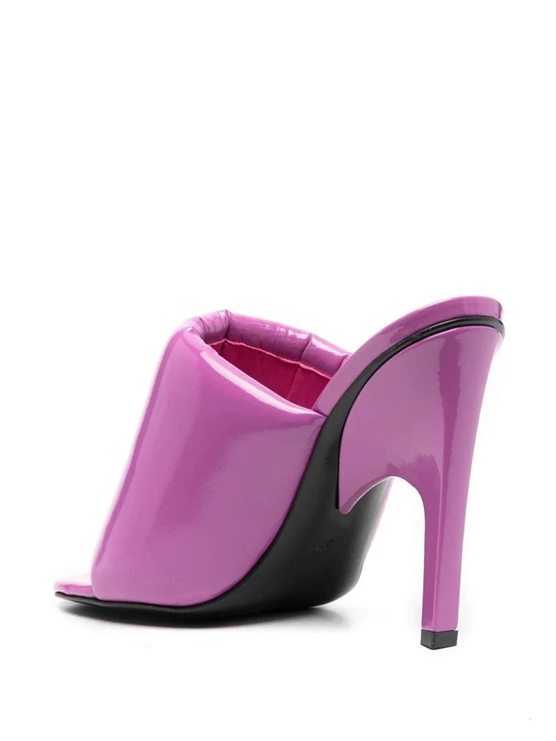Title 5, Sexy high heel open teen half slippers stiletto...
