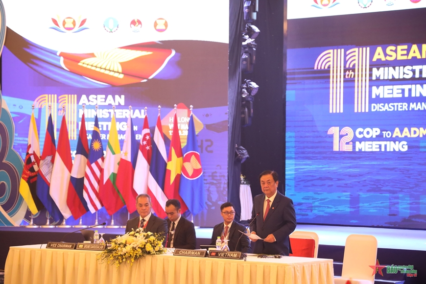 Thông qua nhiều nội dung tại Hội nghị Bộ trưởng ASEAN về quản lý thiên tai lần thứ 11