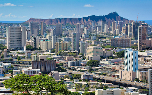 Honolulu Skyline with Diamond Head screenshot 1
