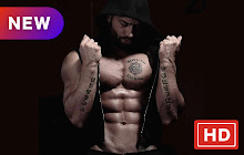 Bodybuilding New Tab HD Photography Theme small promo image