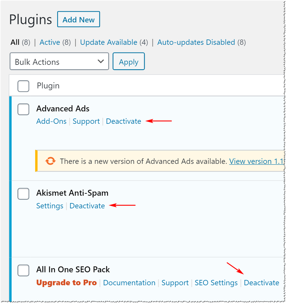 plugins cause common WordPress problems