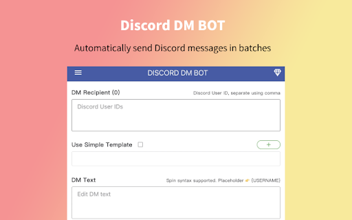 Discord DM BOT