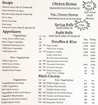 Hawkers menu 1