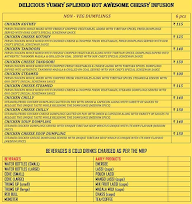 Dumpling Delights menu 2