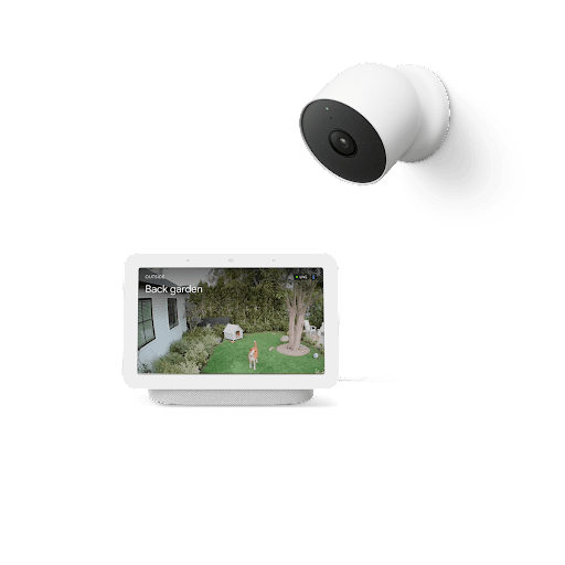 Outdoor Monitoring Package Nest Cam (battery) + Nest Hub (2nd gen)