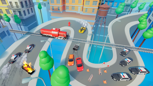 Screenshot Line Race: Police Pursuit