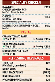 Domino's Pizza menu 1