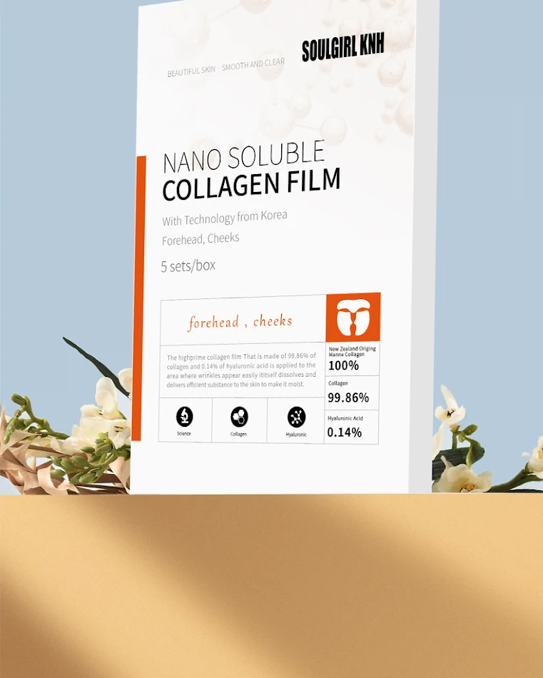 Gehydrolyseerde Collageen Instant Masker Nano Instant Oplossing Vermindert rimpels, hydrateert en verjongt de huid direct. Zichtbare resultaten voor een stralende huid