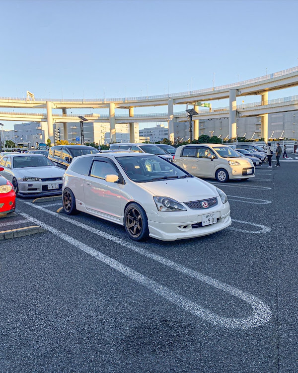 シビックタイプRのドライブ・12月もよろしくお願いします・EP3・TE37SAGA・CIVICtypeRに関するカスタム事例の投稿画像1枚目