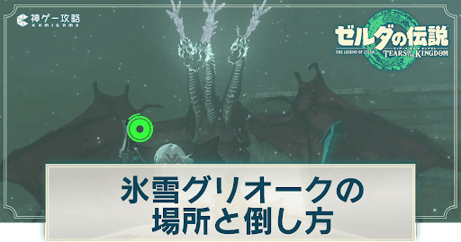 ゼルダの伝説ティアーズオブザキングダム_氷雪グリオークの場所と倒し方