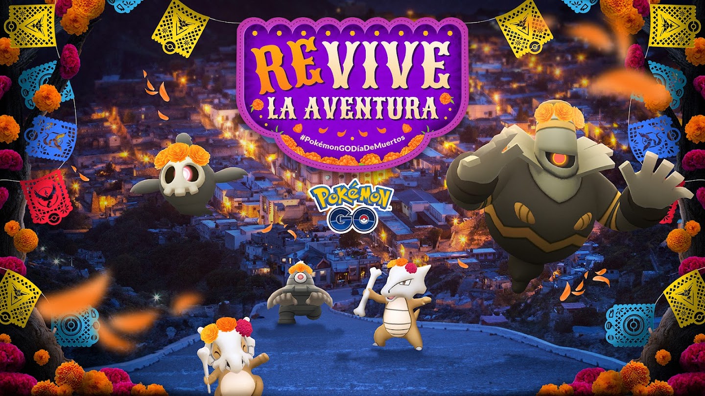 Día de Muertos 2023: Celebrate with Cubone and Marowak wearing cempasúchil crowns, new bonuses, Incenses and Lure Modules! 