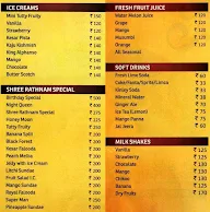 Shree Rathnam menu 4