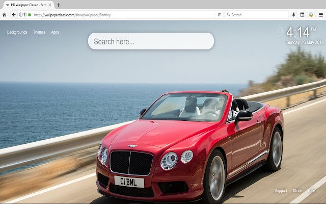 Bentley Wallpapers HD New Tab Themes