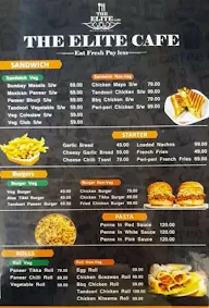 The Elite Cafe menu 1