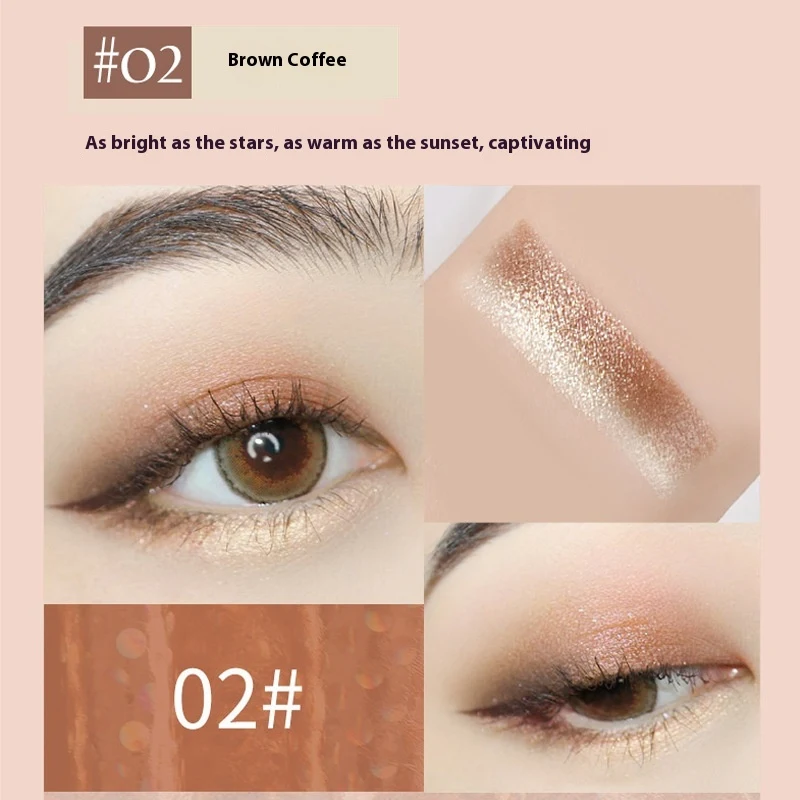 Women's Fashion Personality Two-tone Eye Shadow Stick