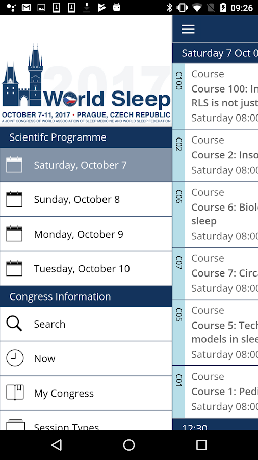 WorldSleep 2017 Screen 3
