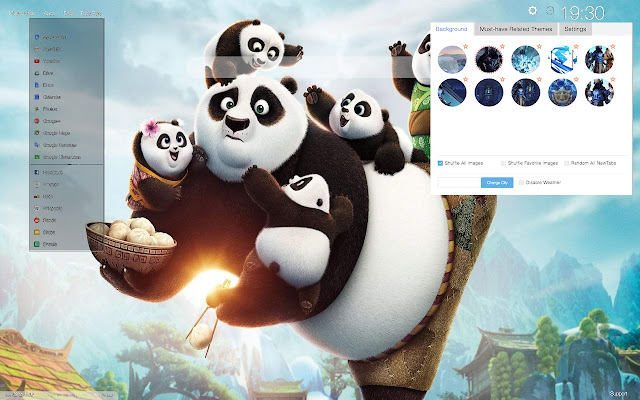 Kung Fu Panda HD Wallpapers New Tab