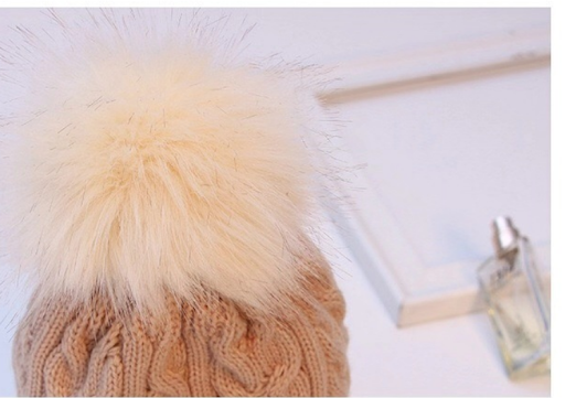 Title 2, Add Cashmere Double-layer Wool Outdoor Warm Kni...