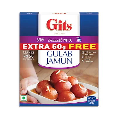 Gits Dessert Mix - Gulab Jamun - 250 gm