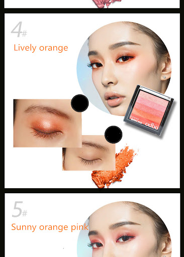 Title 4, odbozisa Five Color Gradient Palette bronzing, ...