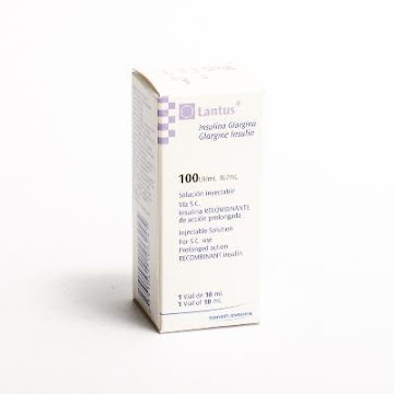 Lantus Insulina Glargina 100ui Sanofi Frasco x 10 ml  