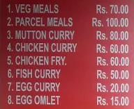 Sai Siddhartha Mess menu 1