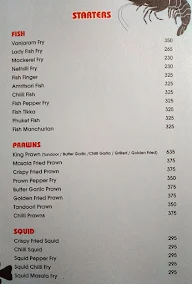 Coastline menu 2