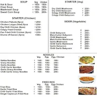 Black Pepper menu 1