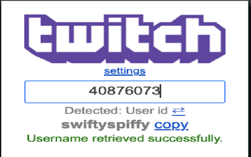 Twitch Username and User ID Translator