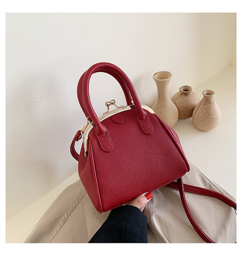Title 14, Borsa messenger alla moda, borsa a conchiglia p...