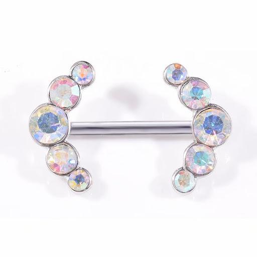 Title 7, Crystal Rhinestone Breast Ring