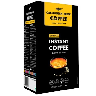 Colombian Brew Coffee Colombian Brew Instant Coffee 50 Gm