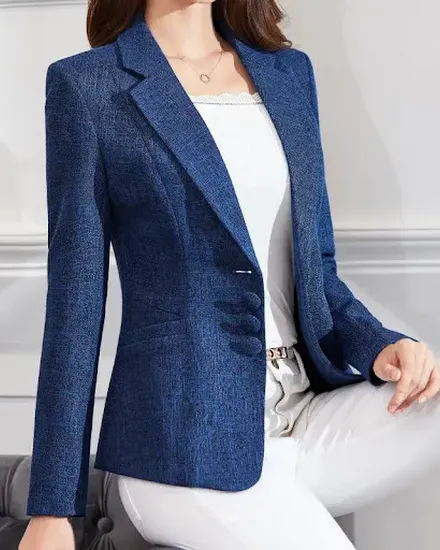 Fashion Women Blazers Jackets Work Office Lady Suit 2023 ... - 0
