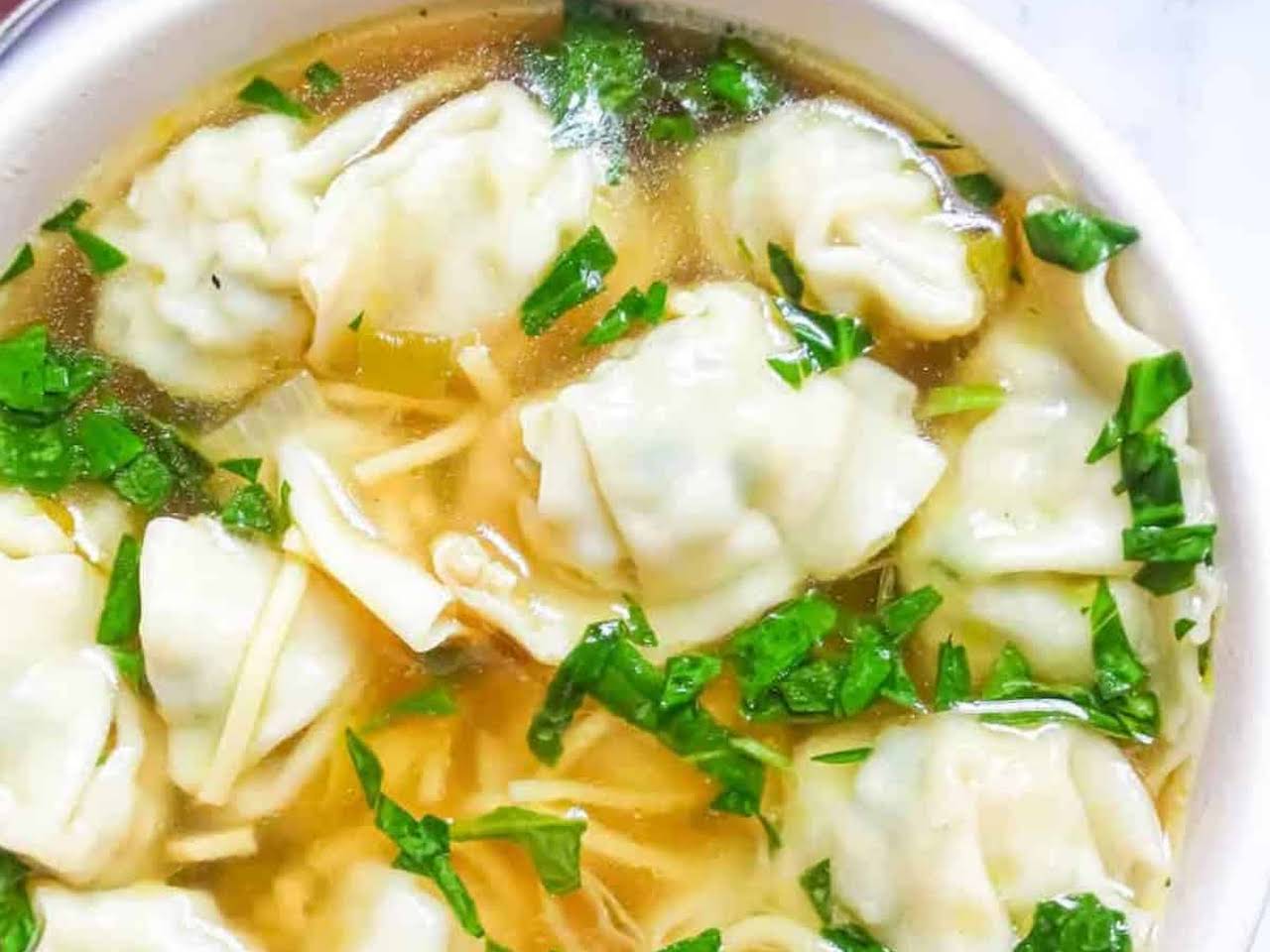 Easy (15 Minute) Wonton Soup Recipe - Skinnytaste