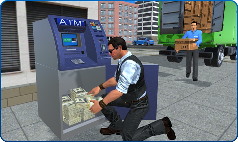   Bank Cash-in-transit Security Van Simulator 2018- 스크린샷 