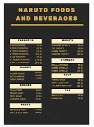 Desserts And Beverages menu 1