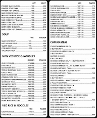 Barbeque Street menu 3