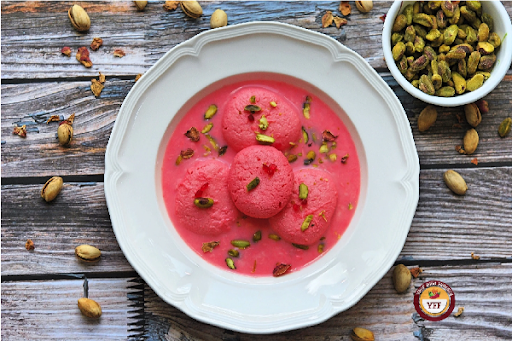 Rose Rasmalai