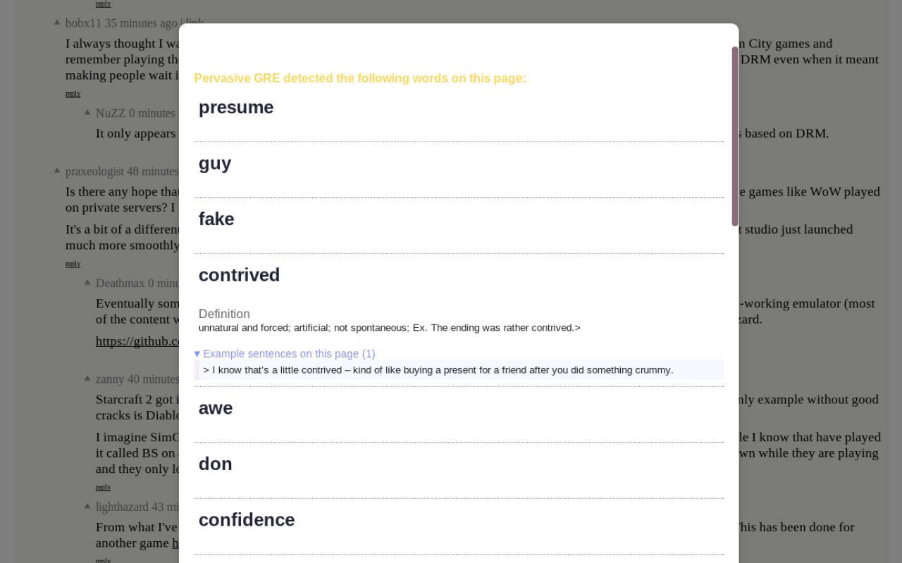 Pervasive GRE Preview image 0