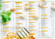 Sobins Greens menu 1