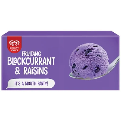 Kwality Wall's Blackcurrant & Raisin Ice Cream