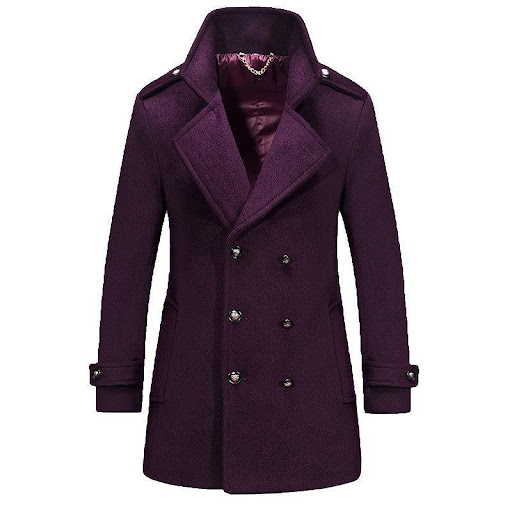 Title 4, Casual wool coat jacket for men, a perfect ever...
