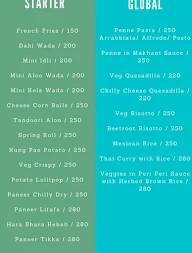 Unlockdown Kitchen menu 3