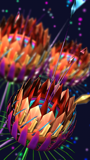 Crystal flowers 3D +