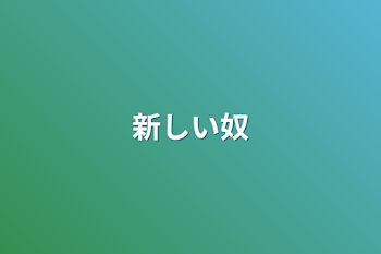 新しい奴