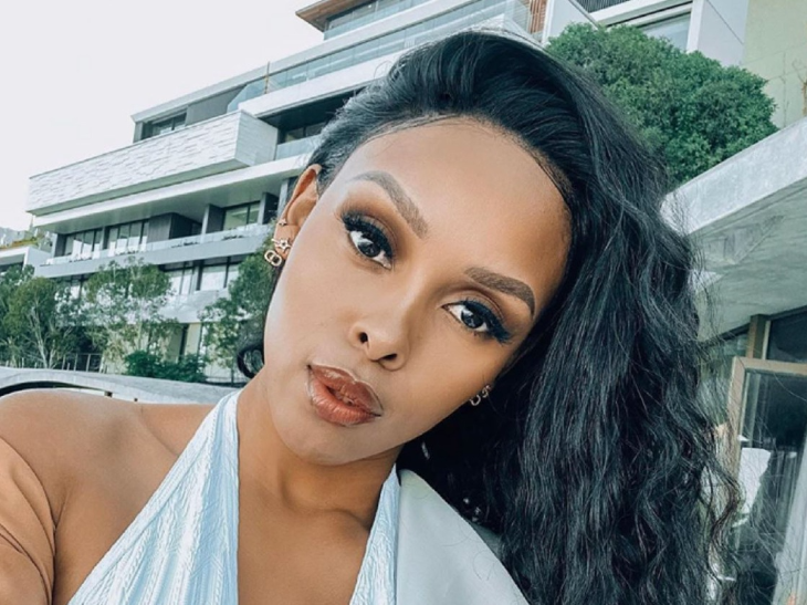 Kefilwe Mabote rubs shoulders with Hollywood stars.