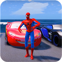 Herunterladen Superheroes Car Stunt Racing Games Installieren Sie Neueste APK Downloader