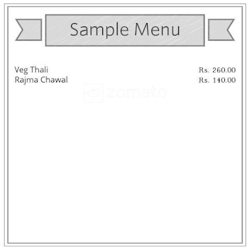 Suvidha Caterers menu 