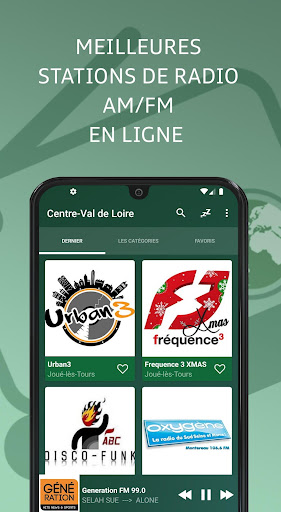 Centre-Val de Loire En Ligne Stations de Radio